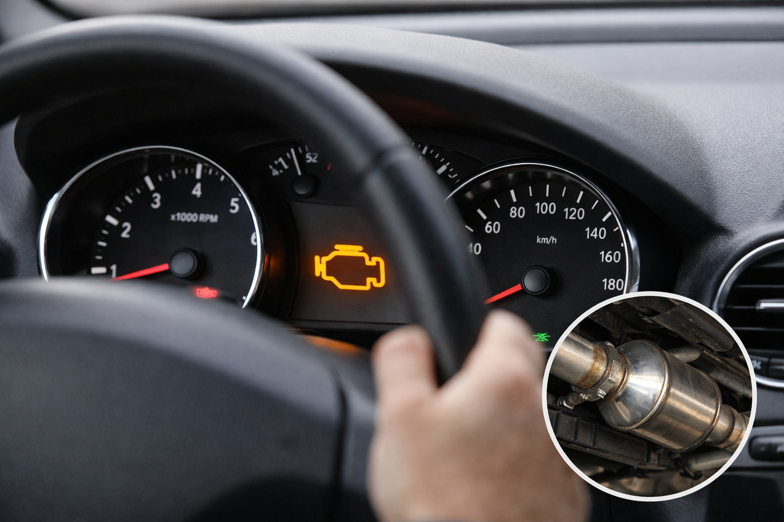 Luz da injeção acesa: pode ser o catalisador?